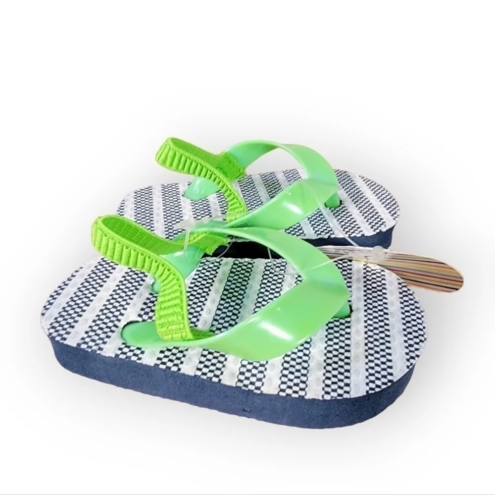Wippette Blue and green Baby sandals pool beach Size XS